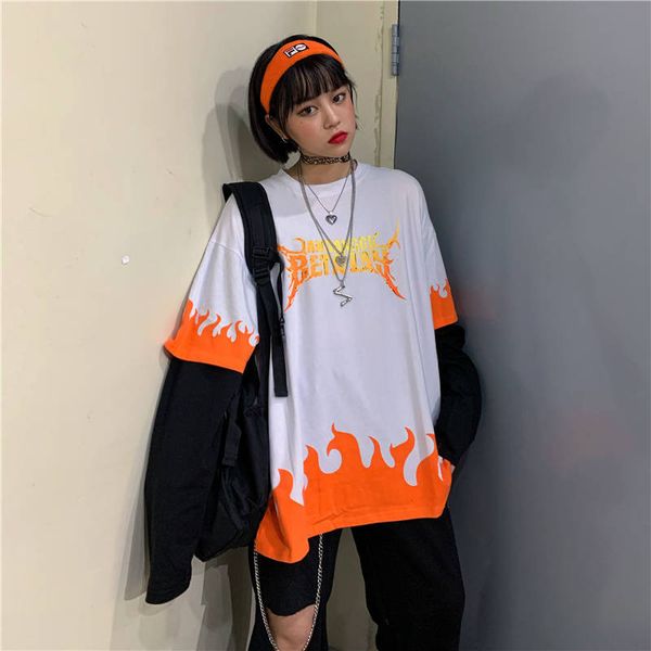 2021 new hip hop fogo chama camisas streetwear vero homens casual manga longa tshirts masculina moda t homem/mulher hc8e, White;black
2021 new hip hop fogo chama camisas streetwear vero homens casual manga longa tshirts masculina moda t homem/mulher hc8e, White;black