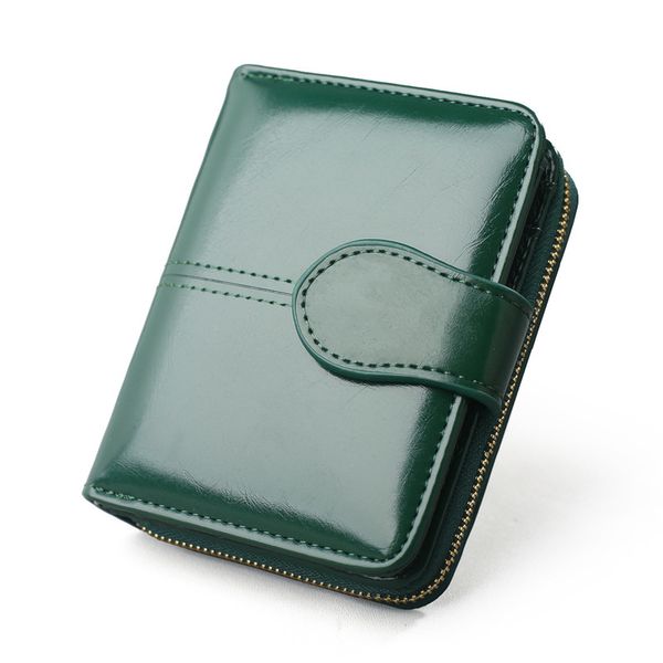 new women short wallet oil wax leather ladies clutch small card holders female fashion short coin purse money bag carteras mujer, Red;black
new women short wallet oil wax leather ladies clutch small card holders female fashion short coin purse money bag carteras mujer, Red;black