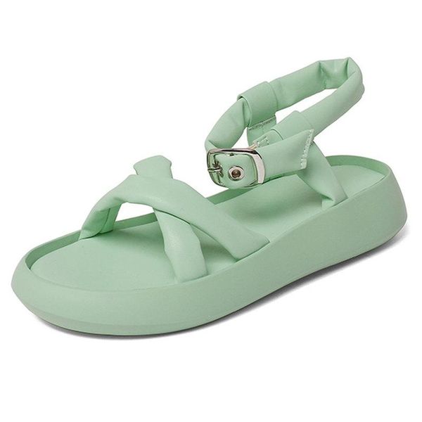 sandals buckle platform women flat shoes genuine leather summer est fashion retro party office woman, Black
sandals buckle platform women flat shoes genuine leather summer est fashion retro party office woman, Black