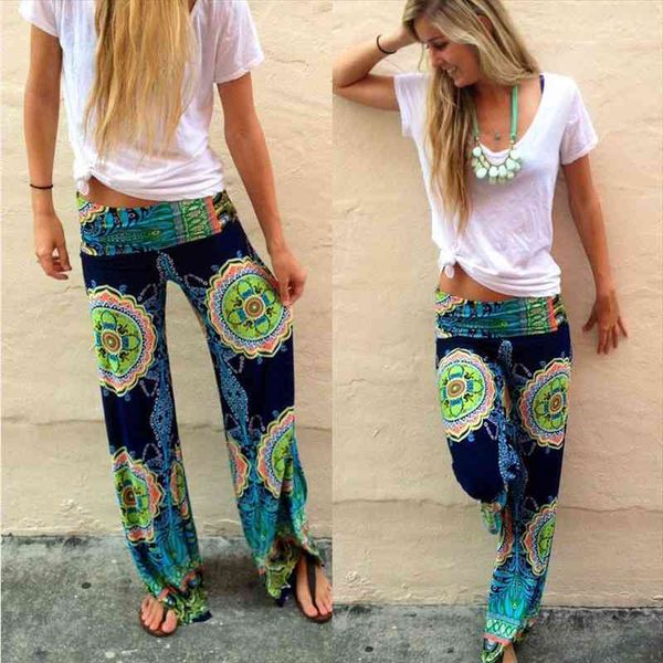 women floral casual wide leg long harem pants high waist loose elastic waist palazzo trousers plus size pants, Black;white
women floral casual wide leg long harem pants high waist loose elastic waist palazzo trousers plus size pants, Black;white