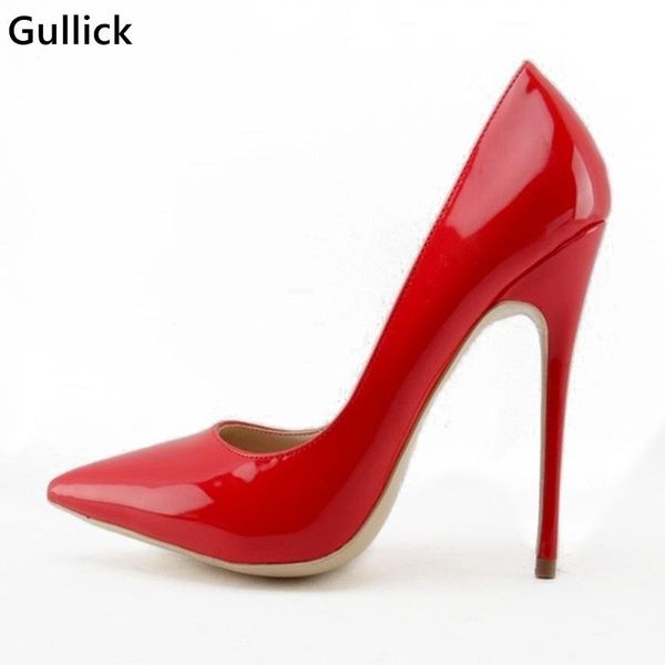 dress shoes pumps thin high heels well-matched red pointed stilettos for women pu leather wedding, Black
dress shoes pumps thin high heels well-matched red pointed stilettos for women pu leather wedding, Black
