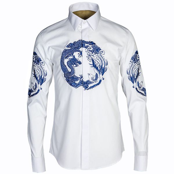 2021 new royal dragon and phoenix creative long-sleeved shirts men brand trendy mens wholesale fashion casual white shirt male 0hlo, White;black
2021 new royal dragon and phoenix creative long-sleeved shirts men brand trendy mens wholesale fashion casual white shirt male 0hlo, White;black
