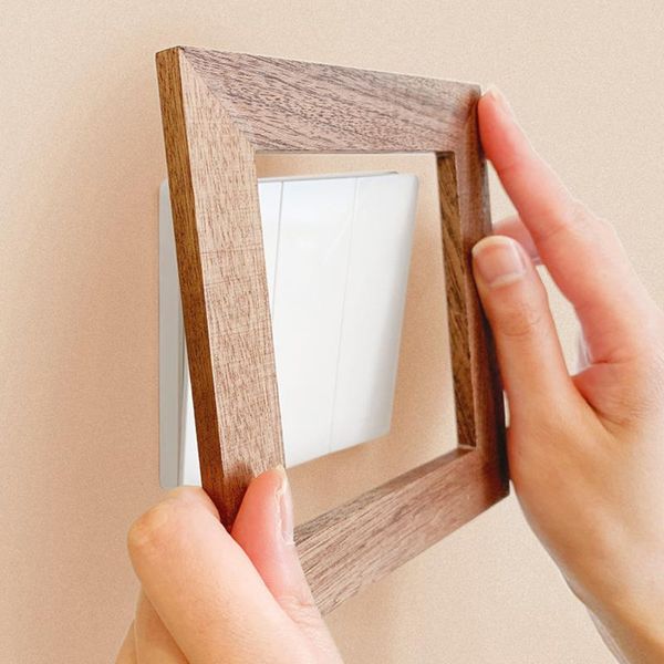wall stickers nordic solid wood decorative switch power socket lamp protective cover frame self-adhesive
wall stickers nordic solid wood decorative switch power socket lamp protective cover frame self-adhesive