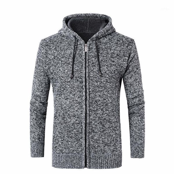 men's jackets winter thicken velvet hooded jacket sweatercoat mens casual plus warm coat knitted outerwear male, Black;brown
men's jackets winter thicken velvet hooded jacket sweatercoat mens casual plus warm coat knitted outerwear male, Black;brown