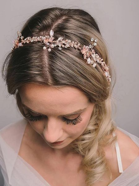 hair clips & barrettes fashion and elegant rose gold flower crystal pearl band bridal headdress wedding party dress accessories, Golden;silver
hair clips & barrettes fashion and elegant rose gold flower crystal pearl band bridal headdress wedding party dress accessories, Golden;silver
