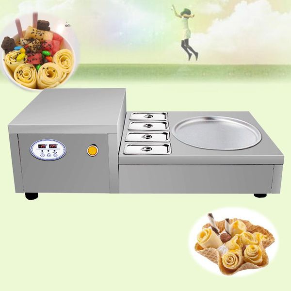 commercial fried ice machine with single control single compressor one pan fried ice cream machine
commercial fried ice machine with single control single compressor one pan fried ice cream machine