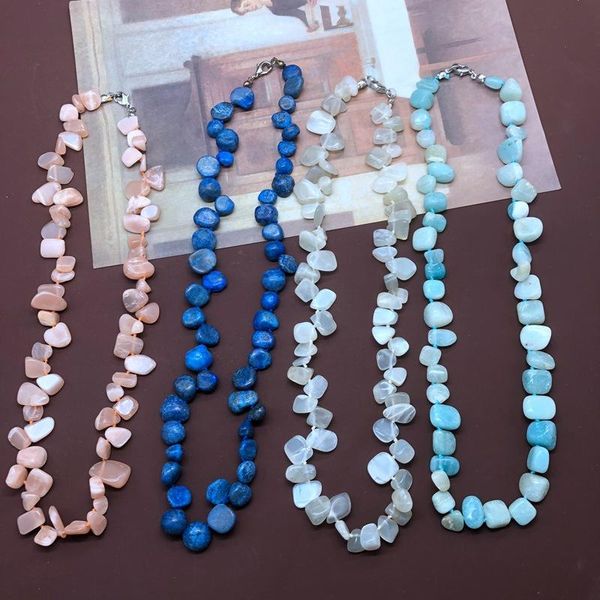 chokers european and american gravel short necklace refreshing summer colors stone, Golden;silver
chokers european and american gravel short necklace refreshing summer colors stone, Golden;silver