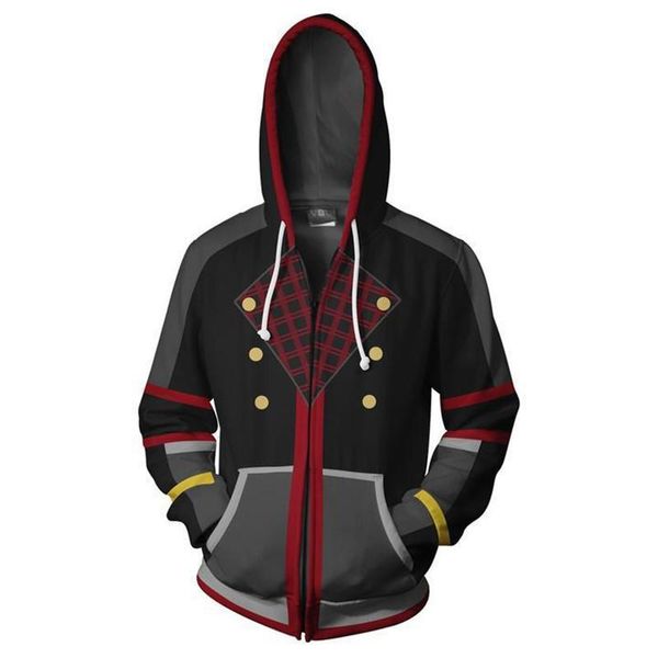 men's hoodies & sweatshirts 2021 fashion basic sweatshirt funny design kingdom hearts sola anime 3d cosplay dress pullover streetwear, Black
men's hoodies & sweatshirts 2021 fashion basic sweatshirt funny design kingdom hearts sola anime 3d cosplay dress pullover streetwear, Black