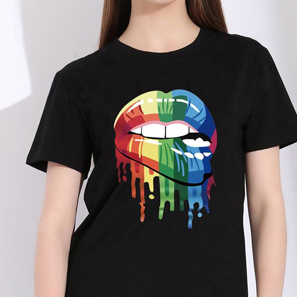 2021 summer short female fashion women's european and american graffiti lip printings t-shirt womens clothing gbrq, White
2021 summer short female fashion women's european and american graffiti lip printings t-shirt womens clothing gbrq, White