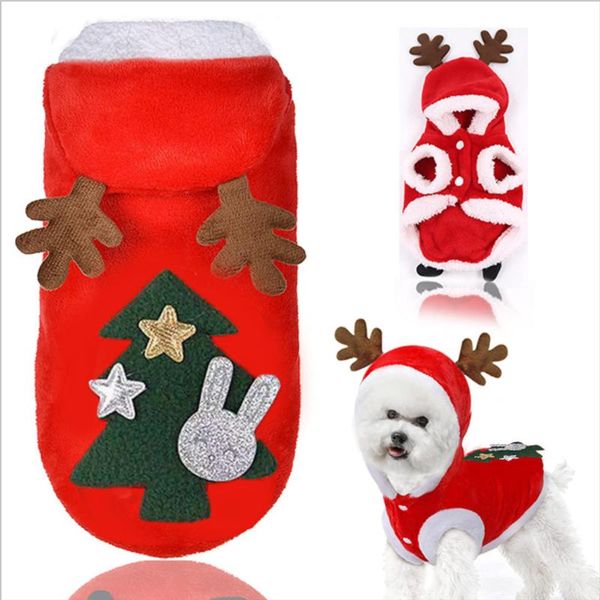 dog apparel pet clothes autumn and winter flannel warm festive dress in the cat elk christmas year clothing
dog apparel pet clothes autumn and winter flannel warm festive dress in the cat elk christmas year clothing