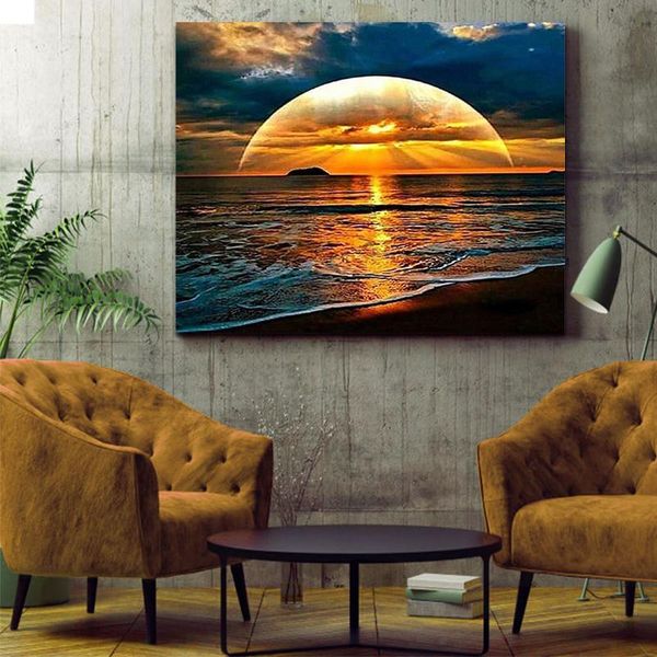 paintings diy colorings pictures by numbers withthe setting sun sunset picture drawing relief painting framed home
paintings diy colorings pictures by numbers withthe setting sun sunset picture drawing relief painting framed home