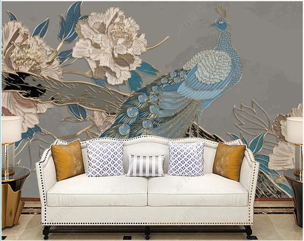 custom mural 3d p wallpaper hand painted peacock peony flower blooming home decor living room wallpaper for wall 3 d
custom mural 3d p wallpaper hand painted peacock peony flower blooming home decor living room wallpaper for wall 3 d