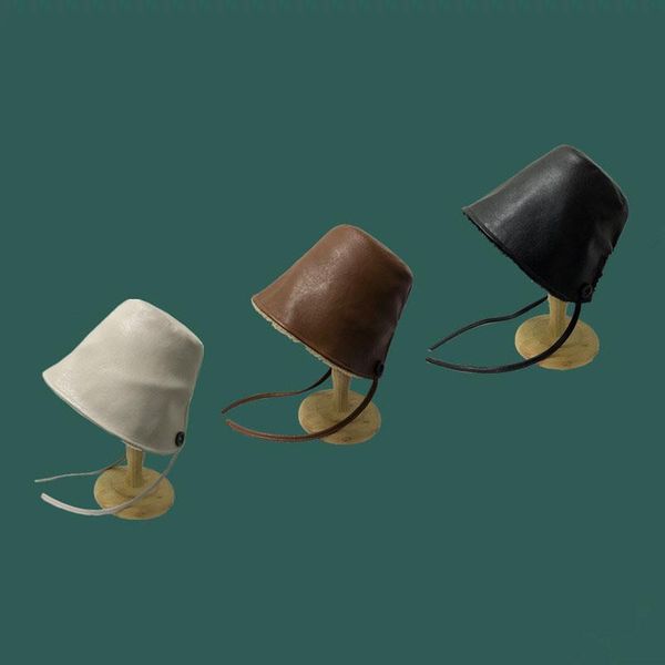 wide brim hats cygjfc woman autumn pu bucket cap lambswool warm panana fishing caps outdoor flat protection headwear gorros, Blue;gray
wide brim hats cygjfc woman autumn pu bucket cap lambswool warm panana fishing caps outdoor flat protection headwear gorros, Blue;gray