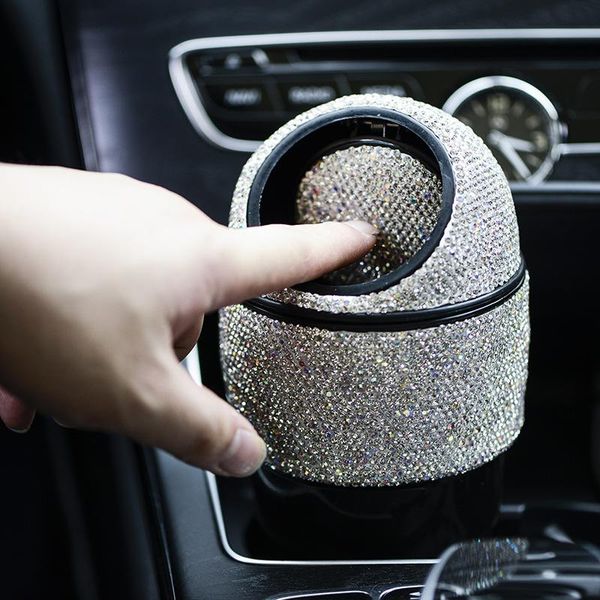 other interior accessories creative diamond-studded car multi-function storage box full of diamonds sundries automatic rebound cover black 
other interior accessories creative diamond-studded car multi-function storage box full of diamonds sundries automatic rebound cover black