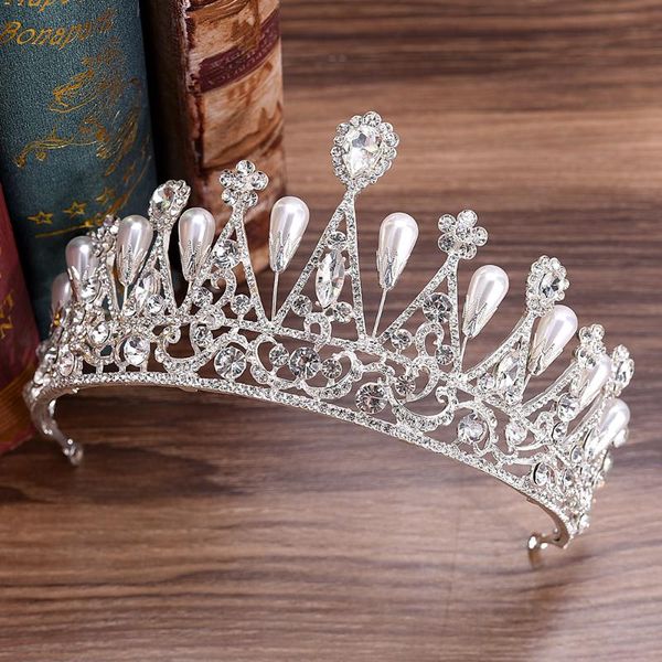 hair clips & barrettes bridal pearl rhinestone big crown european and american baroque luxury accessories headdress, Golden;silver
hair clips & barrettes bridal pearl rhinestone big crown european and american baroque luxury accessories headdress, Golden;silver