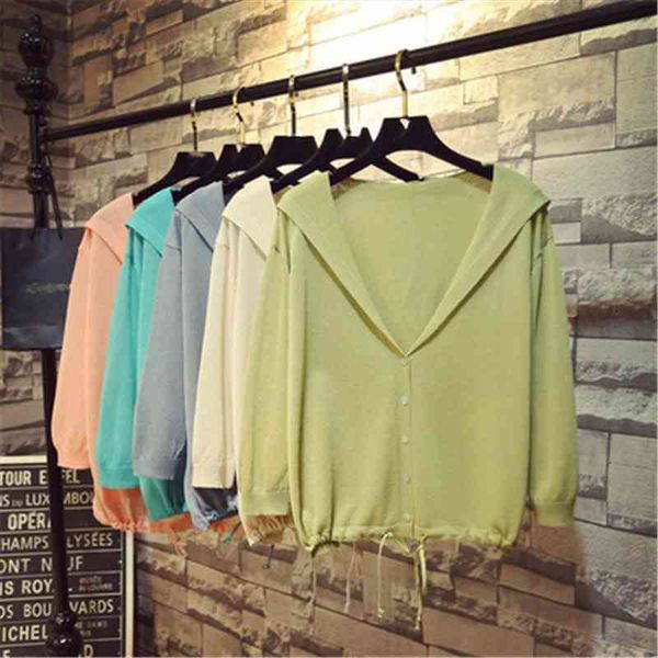 hooded thin cardigan women sweaters silk linen spring summer lace up v-neck short design loose cape cardigans outerwear female, White;black
hooded thin cardigan women sweaters silk linen spring summer lace up v-neck short design loose cape cardigans outerwear female, White;black