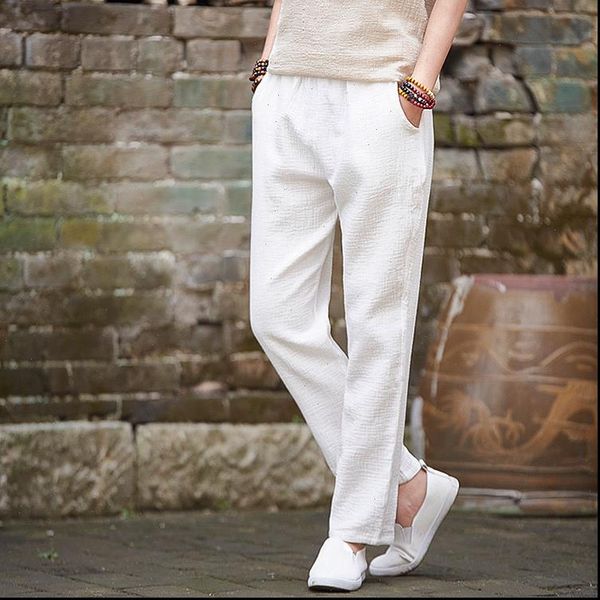 plus size 7xl elegant double decker cotton women solid color casual loose elastic waist pocket pencil pants women clothing, Black;white
plus size 7xl elegant double decker cotton women solid color casual loose elastic waist pocket pencil pants women clothing, Black;white