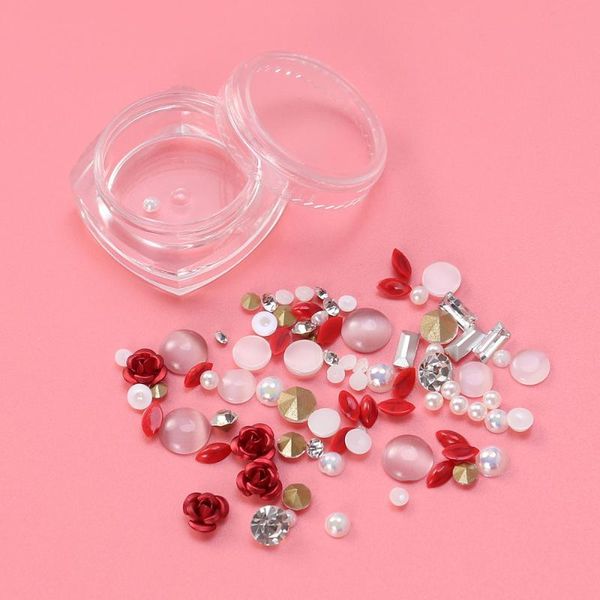 nail art decorations 1 bottle mixed diy design accessories for girls and (red), Silver;gold
nail art decorations 1 bottle mixed diy design accessories for girls and (red), Silver;gold