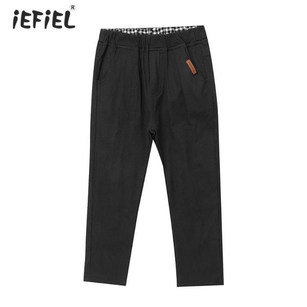 trousers fashion kids boys pants casual loose autumn long sheer color patchwork plaid lining children clothes, Blue
trousers fashion kids boys pants casual loose autumn long sheer color patchwork plaid lining children clothes, Blue