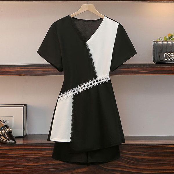 women's tracksuits elegant ladies retro office set shirt skirt two piece tassel stitching asymmetric with outfits plus size, Gray
women's tracksuits elegant ladies retro office set shirt skirt two piece tassel stitching asymmetric with outfits plus size, Gray