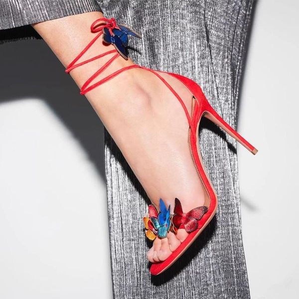 2021 new summer women sandals red bridal wedding dress shoes woman butterfly decor high heels women pumps ankle strap sandalias, Black
2021 new summer women sandals red bridal wedding dress shoes woman butterfly decor high heels women pumps ankle strap sandalias, Black