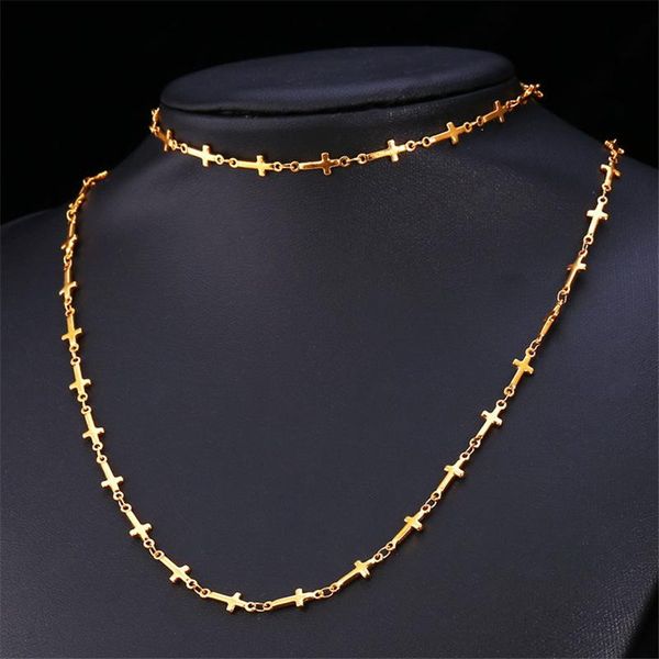 earrings & necklace kpop cross jewelry sets trendy stainless steel yellow gold color religious women for chain bracelet s209, Silver
earrings & necklace kpop cross jewelry sets trendy stainless steel yellow gold color religious women for chain bracelet s209, Silver