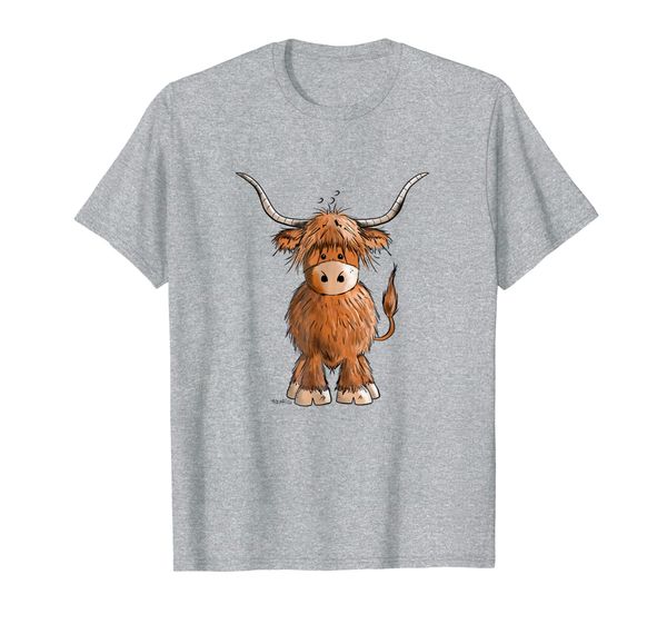 cute hairy scottish highland cow t-shirt for women men kids, White;black
cute hairy scottish highland cow t-shirt for women men kids, White;black