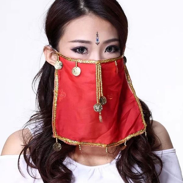 belly dance accessories indian dance scarf belly dancing veil 11colors fan veil, Black;red
belly dance accessories indian dance scarf belly dancing veil 11colors fan veil, Black;red