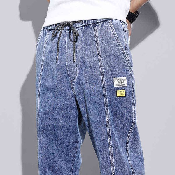 men's jeans xintang cowboy loose 2021 korean slim fit elastic waist pants youth men's wear, Blue
men's jeans xintang cowboy loose 2021 korean slim fit elastic waist pants youth men's wear, Blue