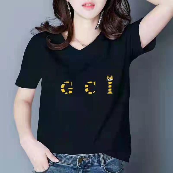 new women's t-shirt stylist style letter summer hip hop short sleeve luxury designer casual t-shirt, White
new women's t-shirt stylist style letter summer hip hop short sleeve luxury designer casual t-shirt, White
