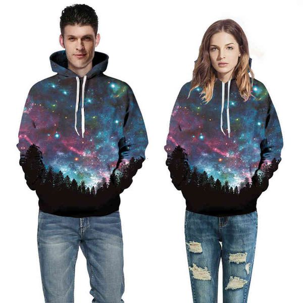 men's nnd women's sweatshirts night star sky digital printed baseball uniform hooded sweater for men and women, Black
men's nnd women's sweatshirts night star sky digital printed baseball uniform hooded sweater for men and women, Black
