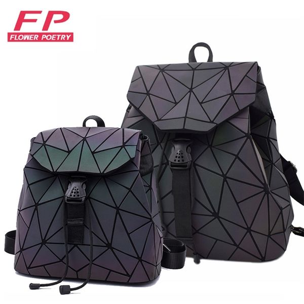 women laser luminous school backpack geometric shoulder bag folding student bags for teenage girl hologram bsac a dos 210913
women laser luminous school backpack geometric shoulder bag folding student bags for teenage girl hologram bsac a dos 210913