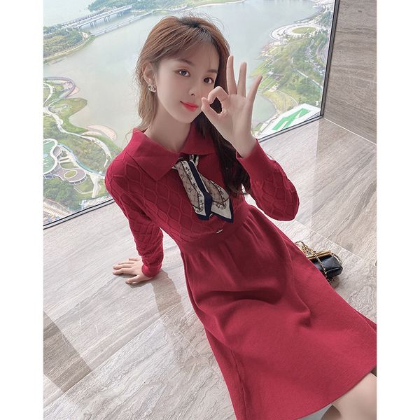 sweet temperament knitted bowknot women's nightgown autumn and new french winter young base ladies skirt xl3o, Black;gray
sweet temperament knitted bowknot women's nightgown autumn and new french winter young base ladies skirt xl3o, Black;gray