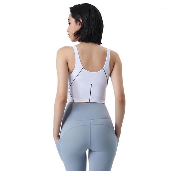 yoga vest v neck u back moisture absorption and sweat removal sports underwear with chest pad naked feeling clothi camisoles & tanks, Black;white
yoga vest v neck u back moisture absorption and sweat removal sports underwear with chest pad naked feeling clothi camisoles & tanks, Black;white