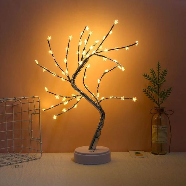 strings led touch bonsai tree lamp pentagram twinkle light copper wire desk night lights party wedding indoor decoration
strings led touch bonsai tree lamp pentagram twinkle light copper wire desk night lights party wedding indoor decoration