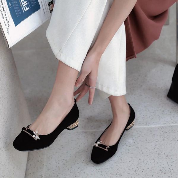 dress shoes big size 9 11 12 ladies high heels women woman pumps metal decorative baked head single, Black
dress shoes big size 9 11 12 ladies high heels women woman pumps metal decorative baked head single, Black