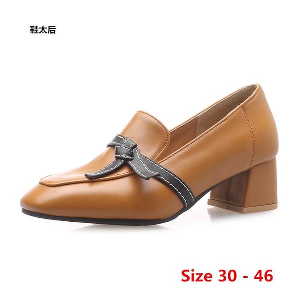 stiletto square toe women pumps med heel shoes party wedding women concise office lady med heels small big size 30 - 46, Black
stiletto square toe women pumps med heel shoes party wedding women concise office lady med heels small big size 30 - 46, Black