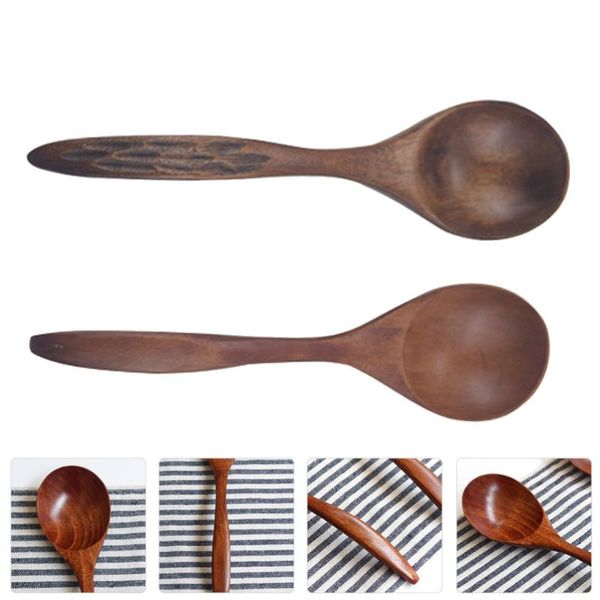 spoons 2pcs wooden multipurpose stirring kids kitchen supplies 
spoons 2pcs wooden multipurpose stirring kids kitchen supplies