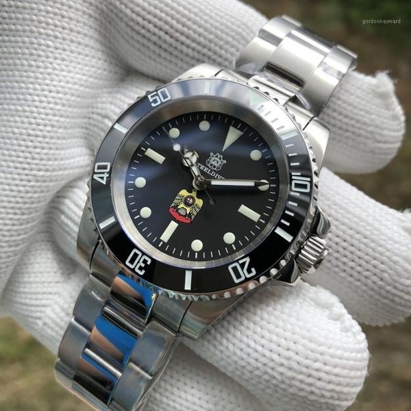 middle east eagle 316l steel automatic watch men mechanical nh35 sapphire c3 bgw9 ceramic bezel diver 200m wristwatches, Slivery;brown
middle east eagle 316l steel automatic watch men mechanical nh35 sapphire c3 bgw9 ceramic bezel diver 200m wristwatches, Slivery;brown