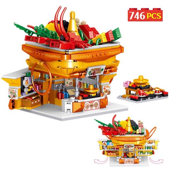City Street View Mini Food Store Coffee Friends Building Blocks Creator Ice Cream Shop Architecture Bricks DIY Toys For Children
City Street View Mini Food Store Coffee Friends Building Blocks Creator Ice Cream Shop Architecture Bricks DIY Toys For Children