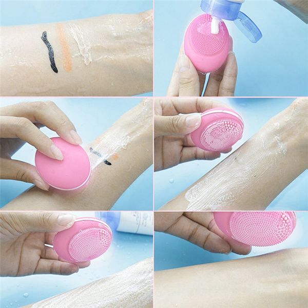 mini electric sonic facial cleansing brush vibration silicone waterproof face pore cleaner blackhead acne removal skin care tool
mini electric sonic facial cleansing brush vibration silicone waterproof face pore cleaner blackhead acne removal skin care tool