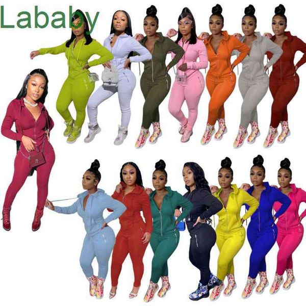 women tracksuit 2 piece set designer solid colour sports leisure long sleeve micro flared pants outfits zipper trousers sportwear, Gray
women tracksuit 2 piece set designer solid colour sports leisure long sleeve micro flared pants outfits zipper trousers sportwear, Gray