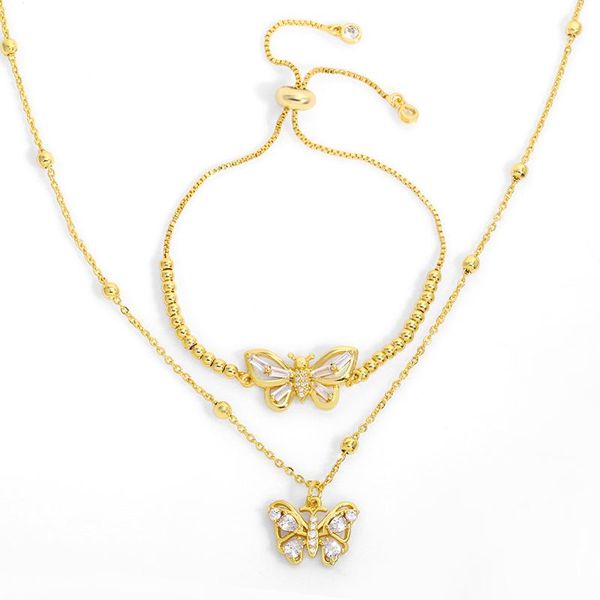 pendant necklaces flola gold beads chain butterfly necklace crystal white stone cubic zirconia 2021 fashion jewelry gifts nket64, Silver
pendant necklaces flola gold beads chain butterfly necklace crystal white stone cubic zirconia 2021 fashion jewelry gifts nket64, Silver
