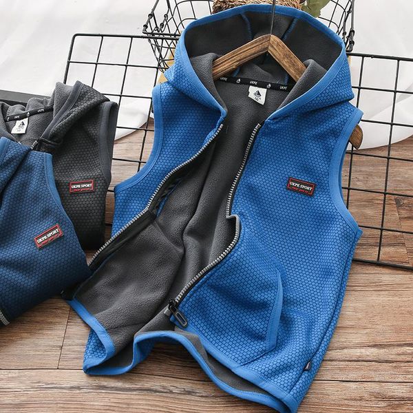 bbd kids vest boys autumn winter plush thickened hood keep warm sleeveless outdoor coat children 4-9 years delicate clothes, Camo
bbd kids vest boys autumn winter plush thickened hood keep warm sleeveless outdoor coat children 4-9 years delicate clothes, Camo