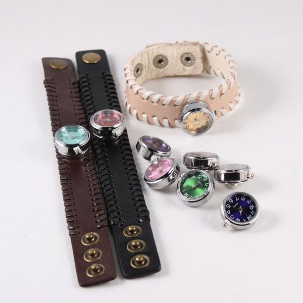 charm bracelets leather snap button & bangles with watch face click buttons fit diy bracelet necklace jewelry making, Golden;silver
charm bracelets leather snap button & bangles with watch face click buttons fit diy bracelet necklace jewelry making, Golden;silver