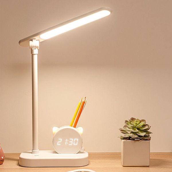 desk lamp touch table lamps usb rechargeable foldable dimmable eye protection study lamp storage pen alarm clock night light
desk lamp touch table lamps usb rechargeable foldable dimmable eye protection study lamp storage pen alarm clock night light