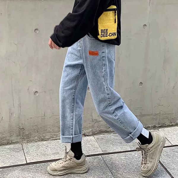 straight style washed loose jeans homme streetwear fashion hip hop baggy mens jeans blue denim wide leg pants 3xl plus size yq39
straight style washed loose jeans homme streetwear fashion hip hop baggy mens jeans blue denim wide leg pants 3xl plus size yq39