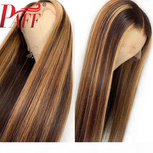 paff highlight blonde full lace human hair wigs with baby hair piano color 4 27 silky straight brazilian remy hair pre plucked, Black;brown
paff highlight blonde full lace human hair wigs with baby hair piano color 4 27 silky straight brazilian remy hair pre plucked, Black;brown