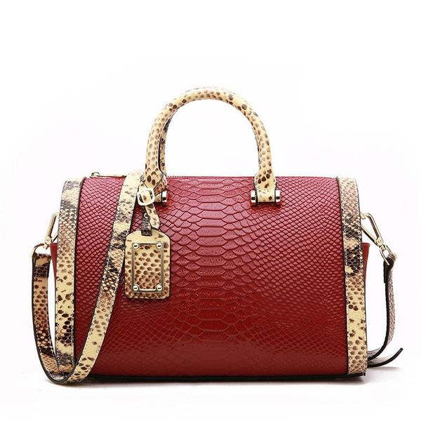 evening bags genuine leather handbags shoulder for women luxury python snake pattern ladies purses boston handle bag winter 2021
evening bags genuine leather handbags shoulder for women luxury python snake pattern ladies purses boston handle bag winter 2021