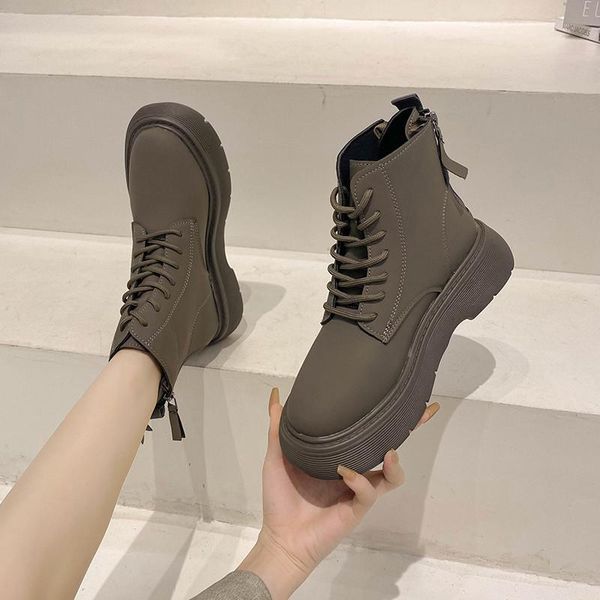 boots flat heel round toe women's autumn shoes luxury designer zipper boots-women med rock lolita ankle fashion ladies, Black
boots flat heel round toe women's autumn shoes luxury designer zipper boots-women med rock lolita ankle fashion ladies, Black